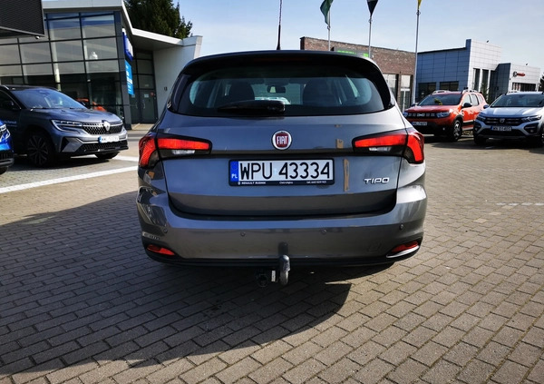 Fiat Tipo cena 48900 przebieg: 58655, rok produkcji 2019 z Puławy małe 79